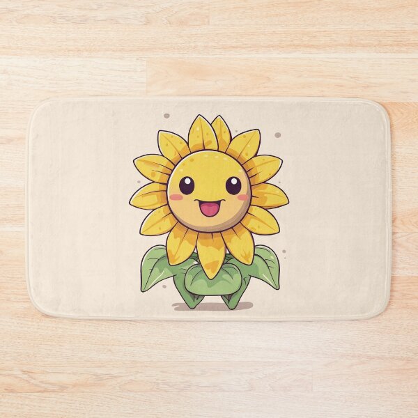 Item preview, Cute Happy Smiling Sunflower designed and sold by DesignDrifts.