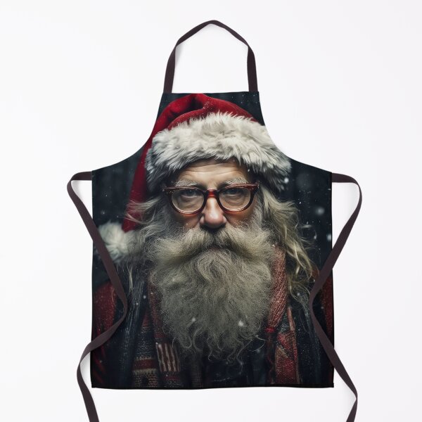 Item preview, Vintage Surreal Portrait Of A Hipster Santa Claus | Best Gift For Christmas 15 designed and sold by MadeByRobots.