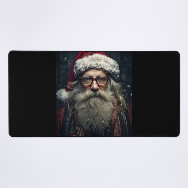 Item preview, Vintage Surreal Portrait Of A Hipster Santa Claus | Best Gift For Christmas 15 designed and sold by MadeByRobots.
