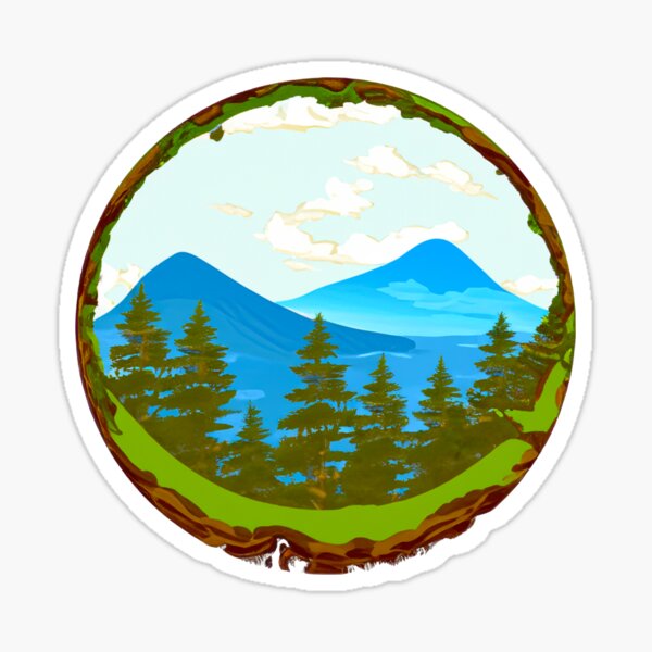 Item preview, Forest Mountain Horizon 2 designed and sold by Tom-Johnson.
