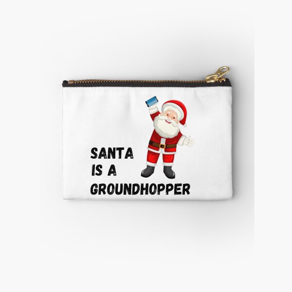 Item preview, Santa is a Groundhopper! designed and sold by PointsPerGame.