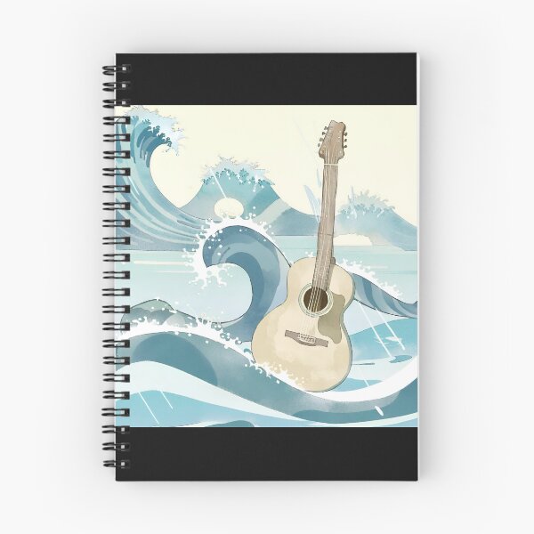 Item preview, Classical guitar on the "wave" designed and sold by LTI-Stickers.