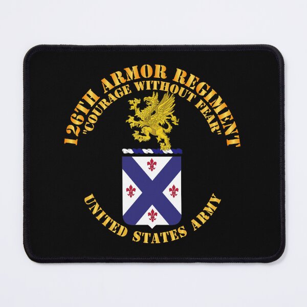 Item preview, Army - COA - 126th Armor Regiment designed and sold by Military Insignia Products.