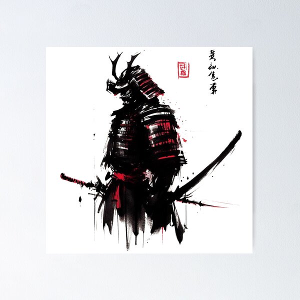 Item preview, Samurai Warrior designed and sold by Lukasz Kobylka.