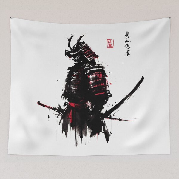 Aperçu de l'œuvre Samurai Warrior créée et vendue par Lukasz Kobylka.