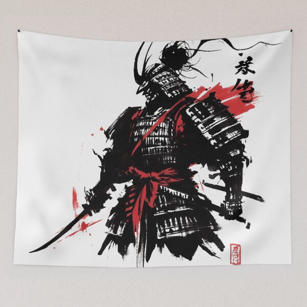 Aperçu de l'œuvre Samurai Warrior créée et vendue par Lukasz Kobylka.