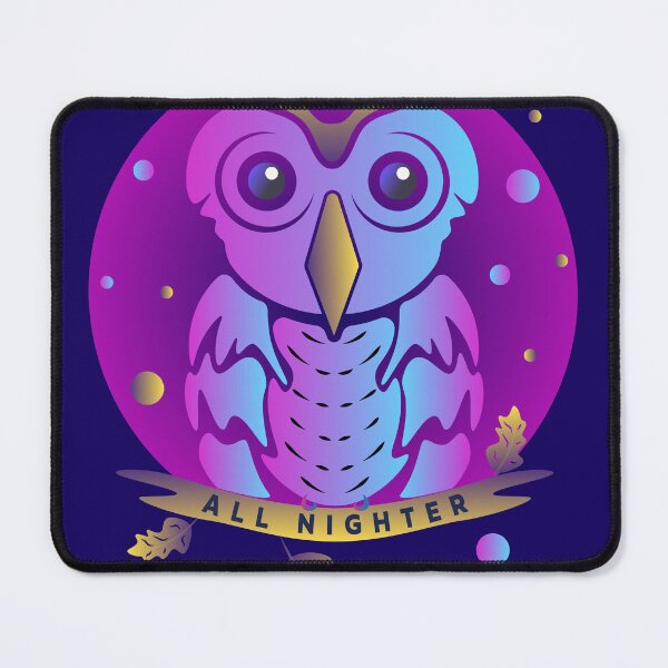 Item preview, Abstracted Owl All Nighter Vibrant designed and sold by iamKaye.