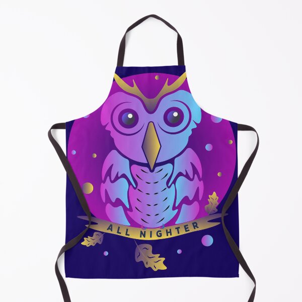Item preview, Abstracted Owl All Nighter Vibrant designed and sold by iamKaye.