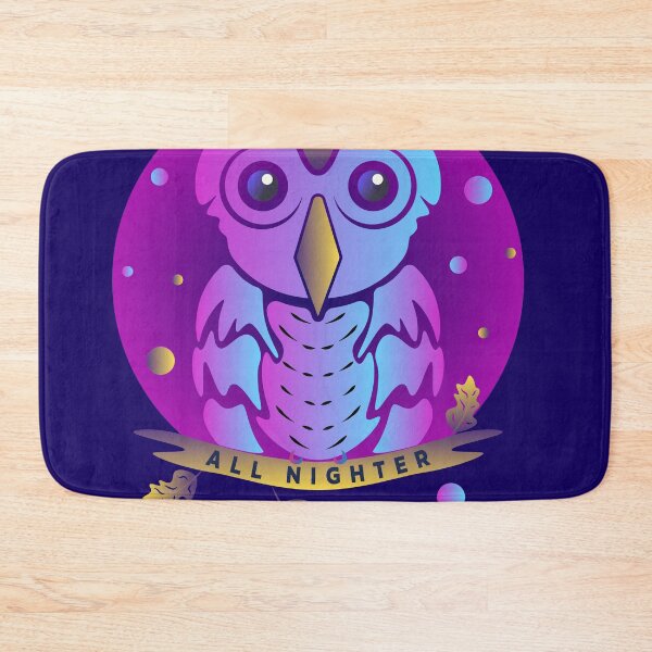 Item preview, Abstracted Owl All Nighter Vibrant designed and sold by iamKaye.
