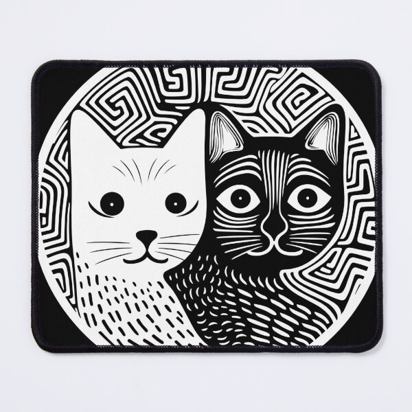 Item preview, Black and White Cats designed and sold by TheHellSong.