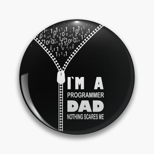 Item preview, I`m  a Programmer Dad Nothing Scares Me designed and sold by Bettylop.