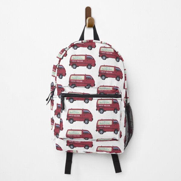 Item preview, Doc Martin Bert Large Large Restaurant Red Van Cornwall Portwenn Pattern designed and sold by SonnyBoyDesigns.