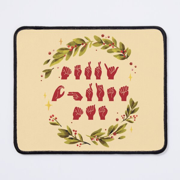 Item preview, Merry Christmas - ASL American Sign Language VIII designed and sold by Lemon Pepper.