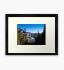 Twin Lakes Framed Print