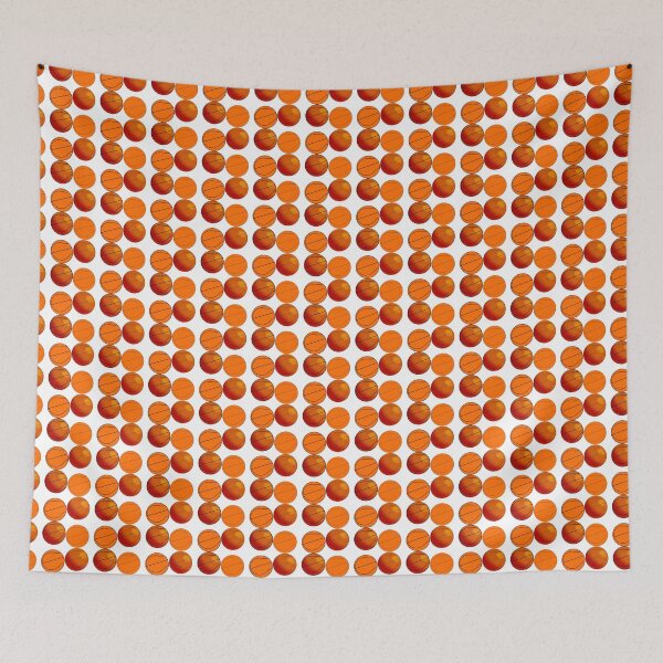 Item preview, Orange Basketball Sticker Pack of Four with Varying Lighting and Line Styles by Zeesdesign on Redbubble designed and sold by ZEESDESIGN.