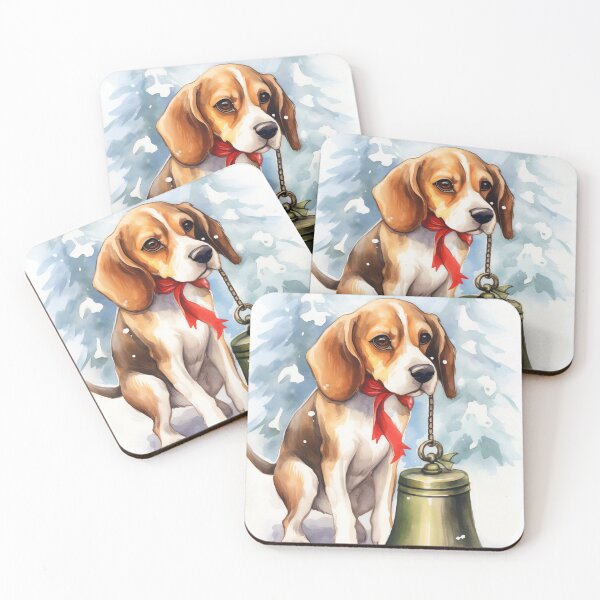Item preview, Jingling Beagle Fun designed and sold by cute-animals99.