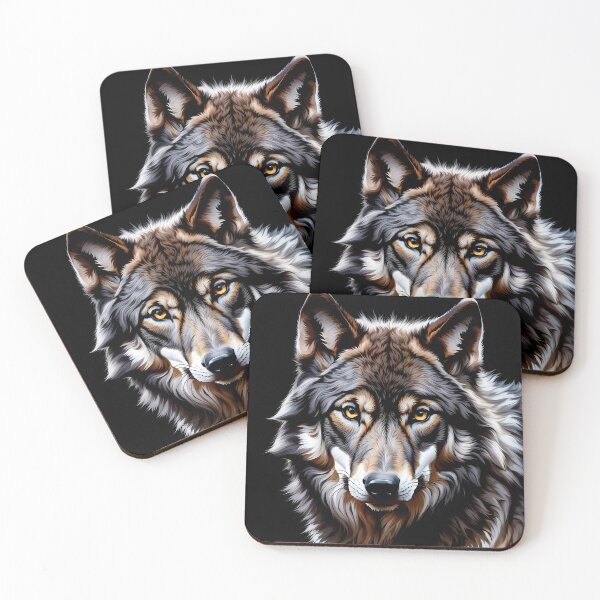 Item preview, wolf designed and sold by FlashBerlinArts.