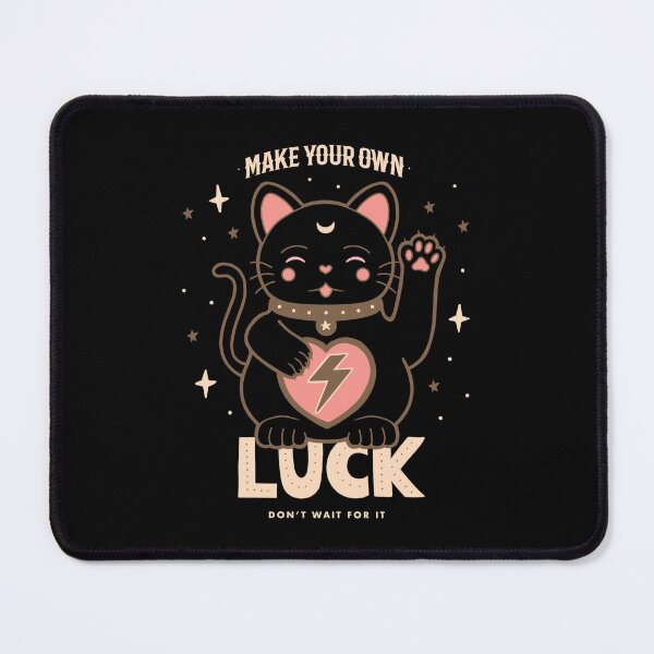 Item preview, Make Your Own Luck // Lucky Black Cat // Maneki Neko  designed and sold by Wendy-Stephens.