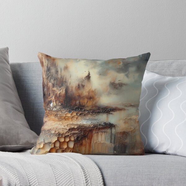 Item preview, Rustic Reverie Mountain Melody - Modern Art - home decor designed and sold by crea8iveway.