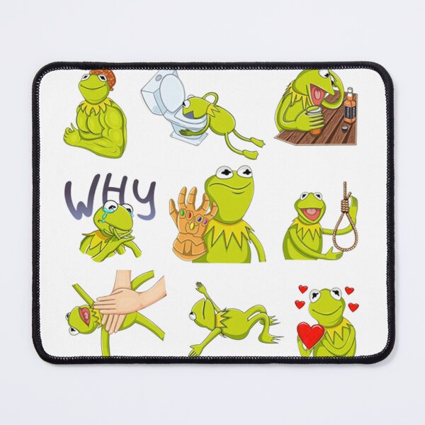 Item preview, Pack Meme Kermit designed and sold by maximinano100k.