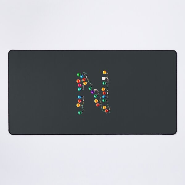 Item preview,  Name Letter N Holiday Lights T-Shirt designed and sold by ThunyChiao.