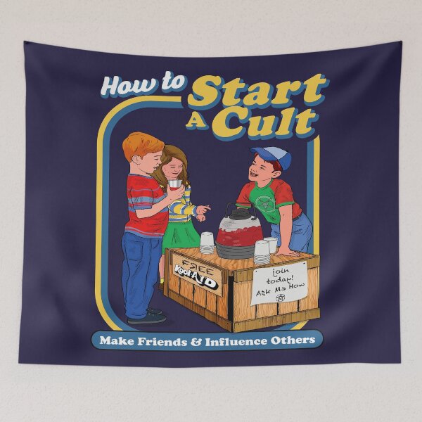 Item preview, How To Start A Cult Dks designed and sold by Alema Art.