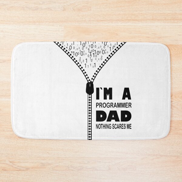 Item preview, I`m  a Programmer Dad Nothing Scares Me designed and sold by Bettylop.