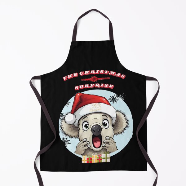 Item preview, “Christmas surprise: koala didn’t expect it!” designed and sold by Art-Vortex-fr.