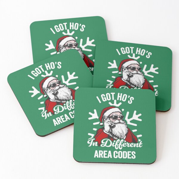 Item preview, I Got Ho's In Different Area Codes - Funny Santa designed and sold by hadleyfoo.