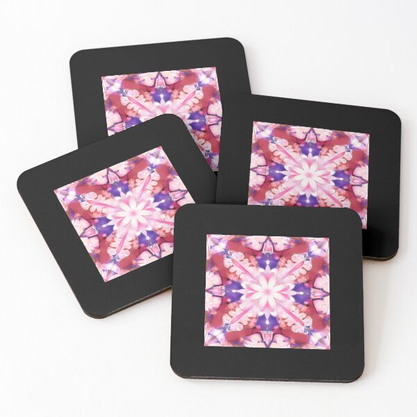 Item preview, Vibrant & Captivating Pink kaleidoscope pattern designed and sold by EasyPrints337.