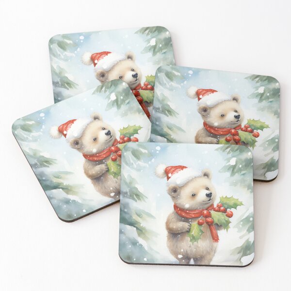 Item preview, Berry Cubs Christmas designed and sold by cute-animals99.
