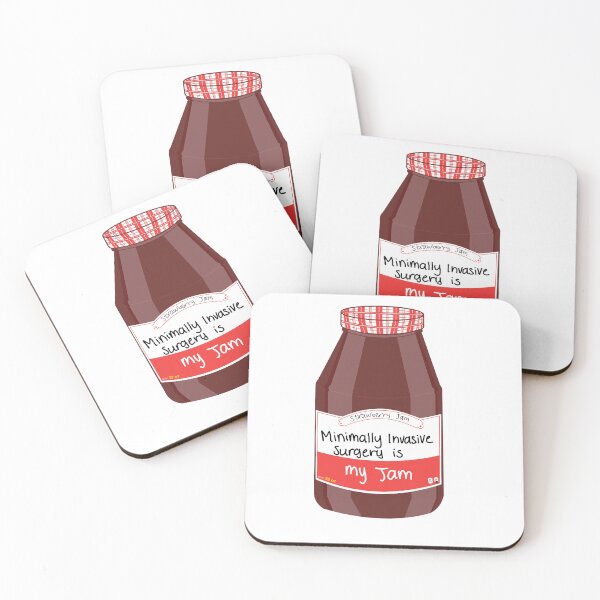 Item preview, Minimally Invasive Surgery is my Jam designed and sold by peachesandfizz.
