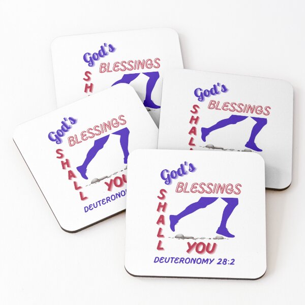 Item preview, God's Blessings Shall Overtake you Deuteronomy 28:2 designed and sold by RhondaCGoins.