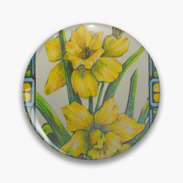 Item preview, Medieval Daffodils designed and sold by ecce-art.