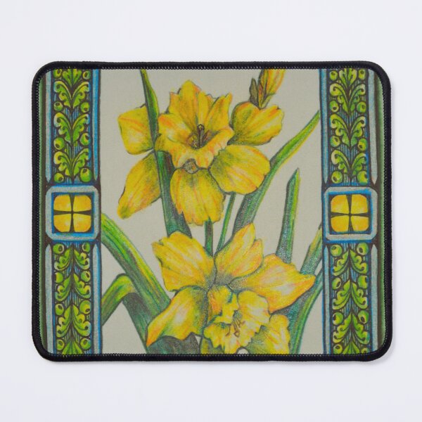 Item preview, Medieval Daffodils designed and sold by ecce-art.
