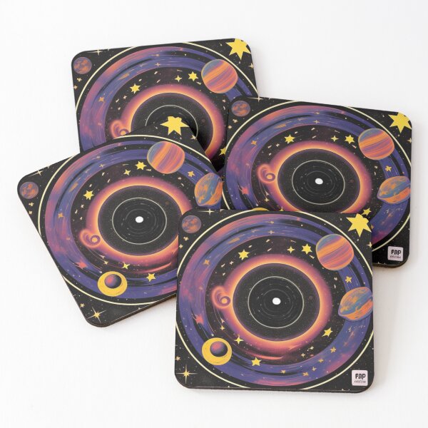 Item preview, Galaxy Space Record Store Vinyl LP Music Cover designed and sold by musicgeniusart.