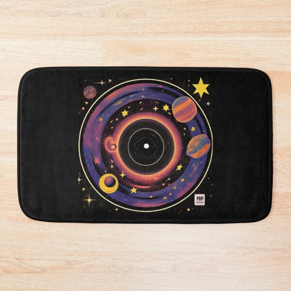 Item preview, Galaxy Space Record Store Vinyl LP Music Cover designed and sold by musicgeniusart.