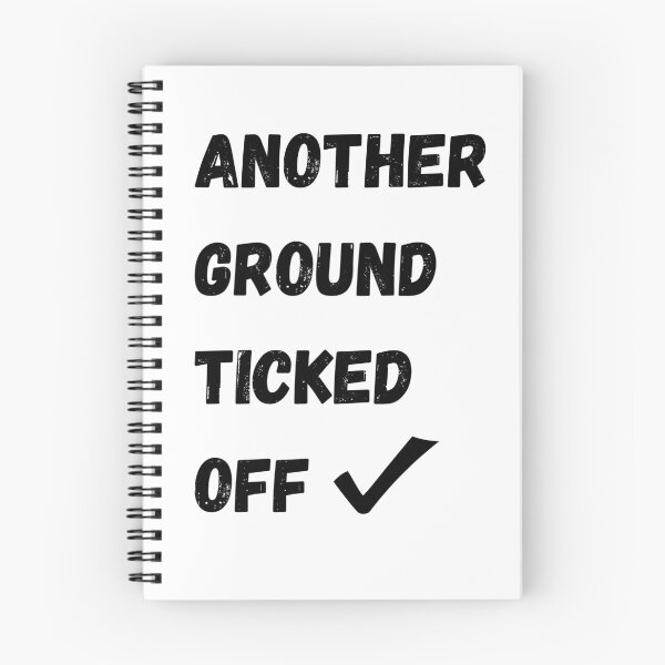 Item preview, Groundhopper - Another Ground Ticked Off - Non League Football designed and sold by PointsPerGame.