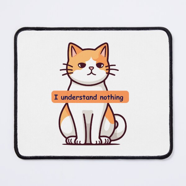 Item preview, I Understand Nothing designed and sold by PurpleWay.