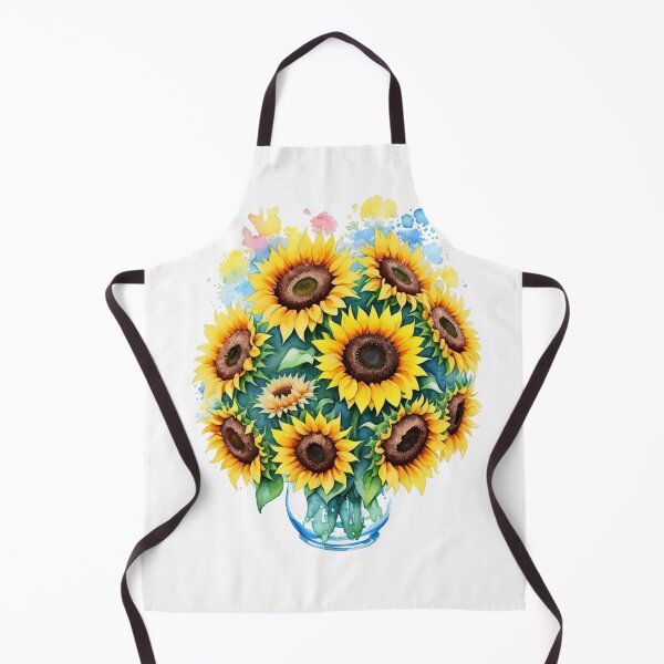 Aperçu de l'œuvre Sunflowers in a vase créée et vendue par mikistudio.