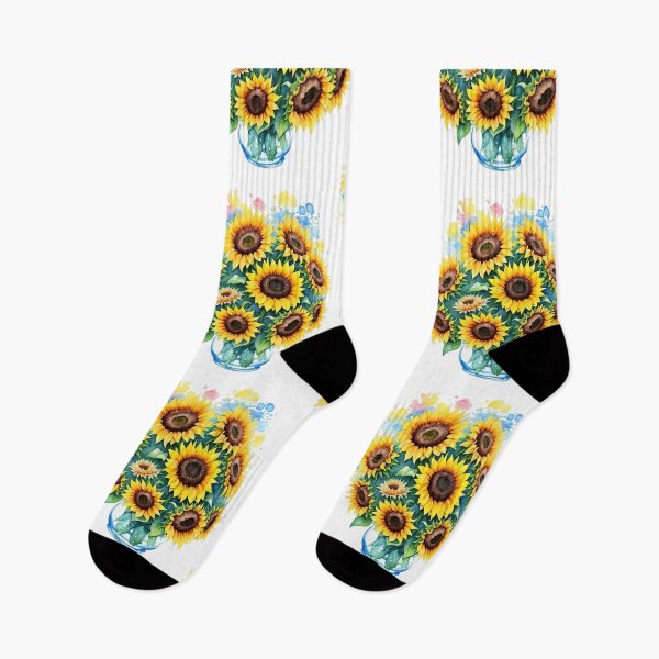 Item preview, Sunflowers in a vase designed and sold by mikistudio.