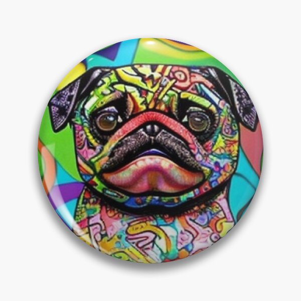 Item preview, The Pug designed and sold by cfbennettmedia.