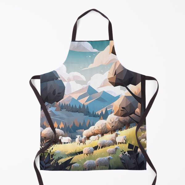 Item preview, Happy Sheep enjoying a sunny day outside- Paper Cutout designed and sold by octoboobs.