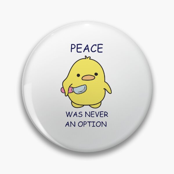 Item preview, Peace was never an option designed and sold by PurpleWay.