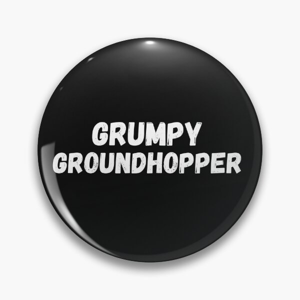 Item preview, Grumpy Groundhopper designed and sold by PointsPerGame.