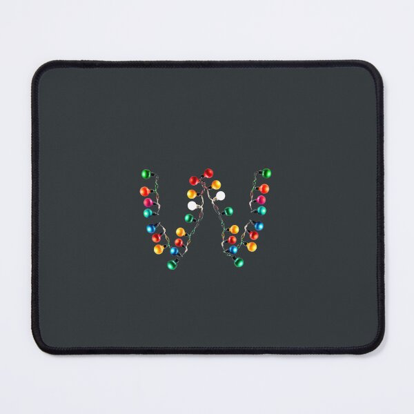 Item preview, Letter W Christmas Holiday Lights T-Shirt designed and sold by ThunyChiao.
