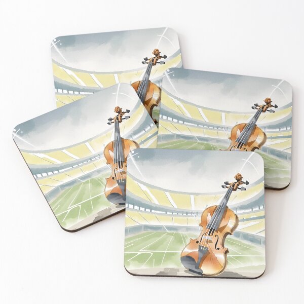 Item preview, Violin in the stadium designed and sold by LTI-Stickers.