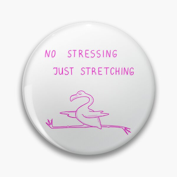 Item preview, No stressing just stretching flamingo designed and sold by Julianum.