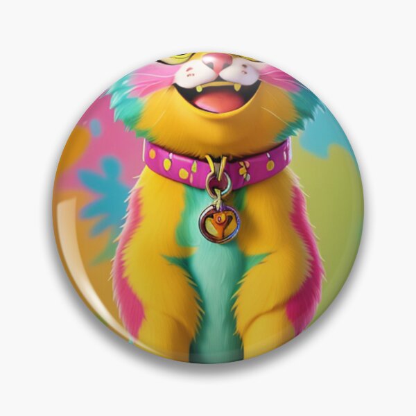 Item preview, happy cat designed and sold by Modernaiart.