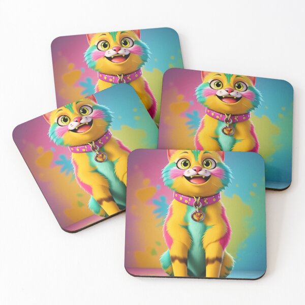 Item preview, happy cat designed and sold by Modernaiart.